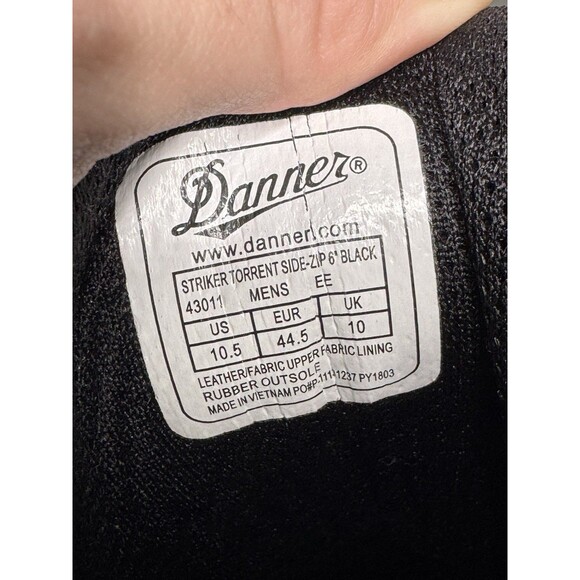 Danner Striker Torrent Side Zip 6” Gore-Tex Boot Size 10.5 Tactical Duty Boots - Picture 7 of 11